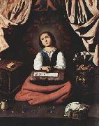 Francisco de Zurbaran The Young Virgin oil